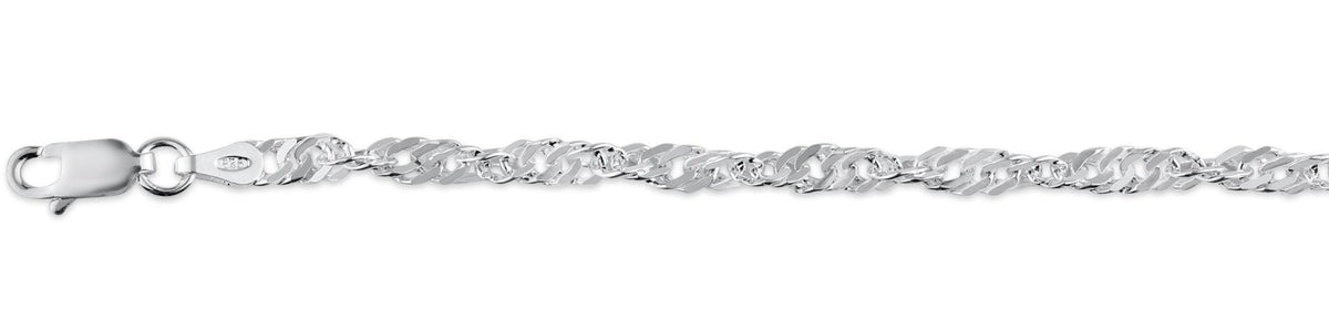 Sterling Silver Singapore Chains