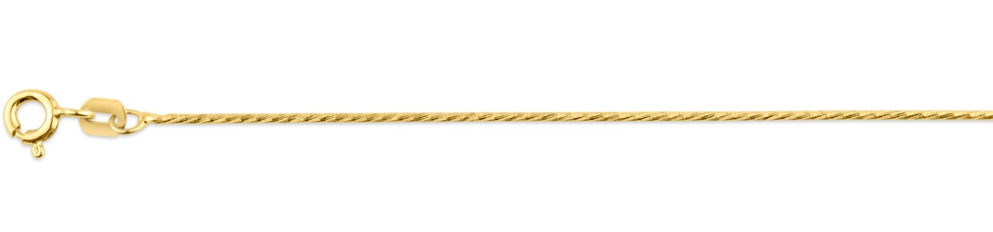 Sterling Silver Gold Plated Snake Chain