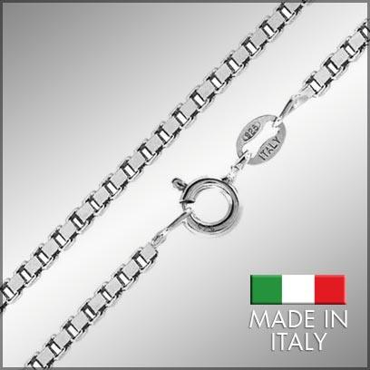 Sterling Silver Box Chains