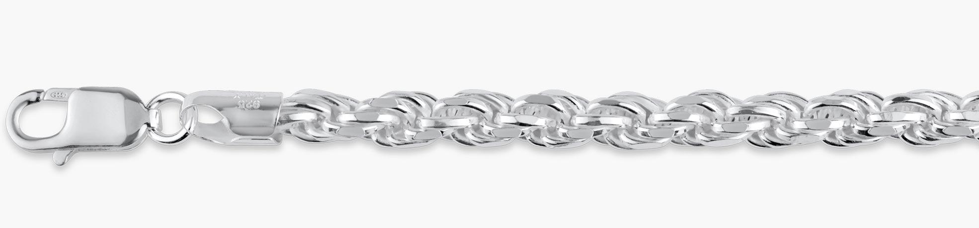 Sterling Silver Rope Chains