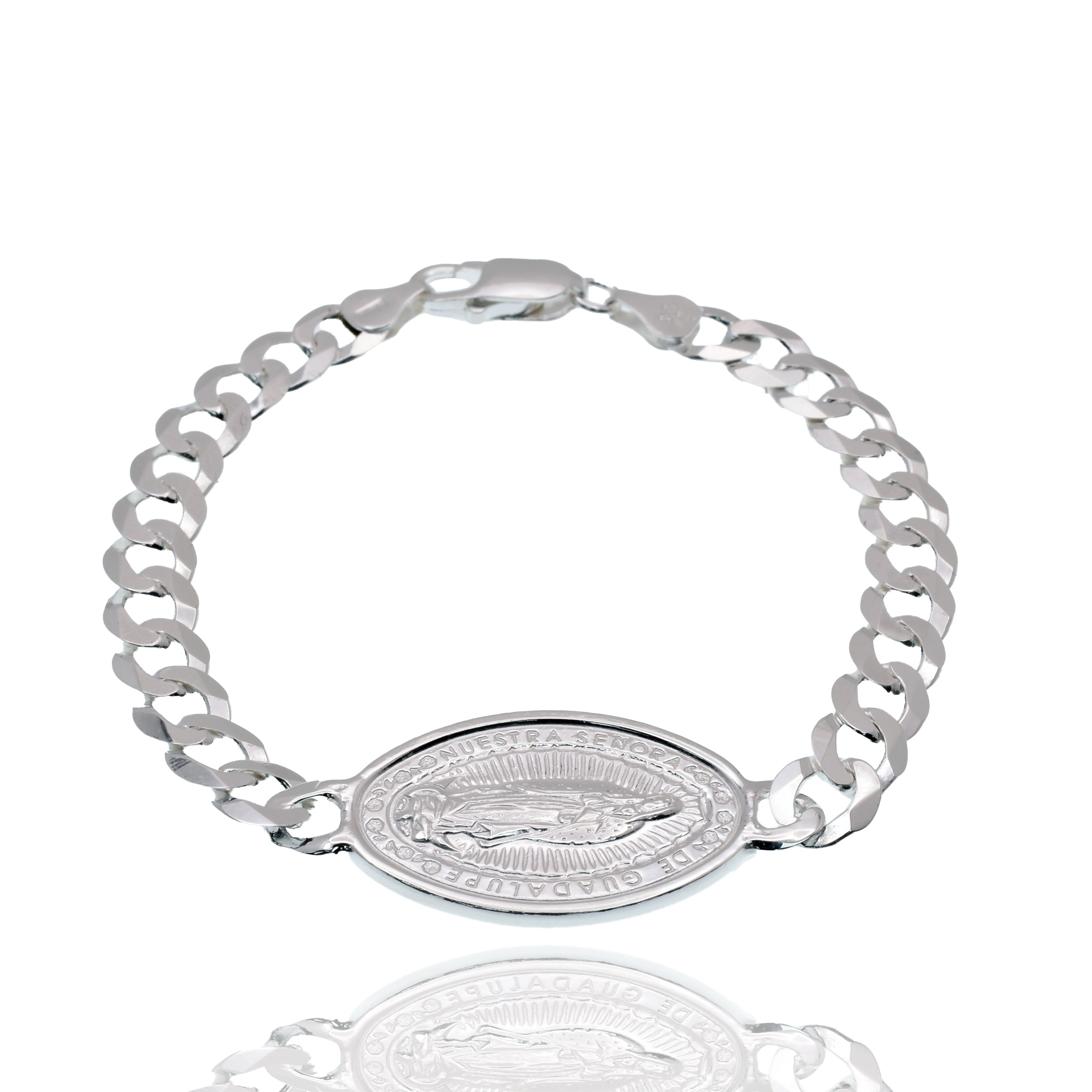 Pulsera San Benito Plata 925 Sin Baño - ARB00066