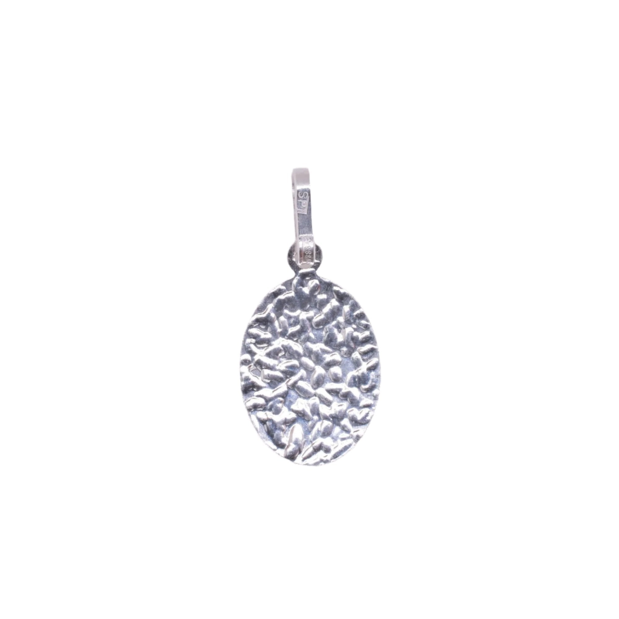 High Polished 925 Sterling Silver Our Lady of Guadalupe 10.8mm x 14.5mm Pendant - ARP00057