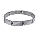 Stainless Steel Stripe Design 10mm Bracelet - BJB00816