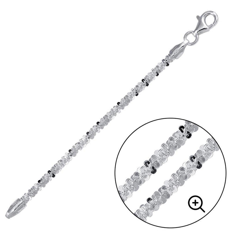 Roc 050 Sterling Silver Chain or Bracelet 2.8mm - CH514