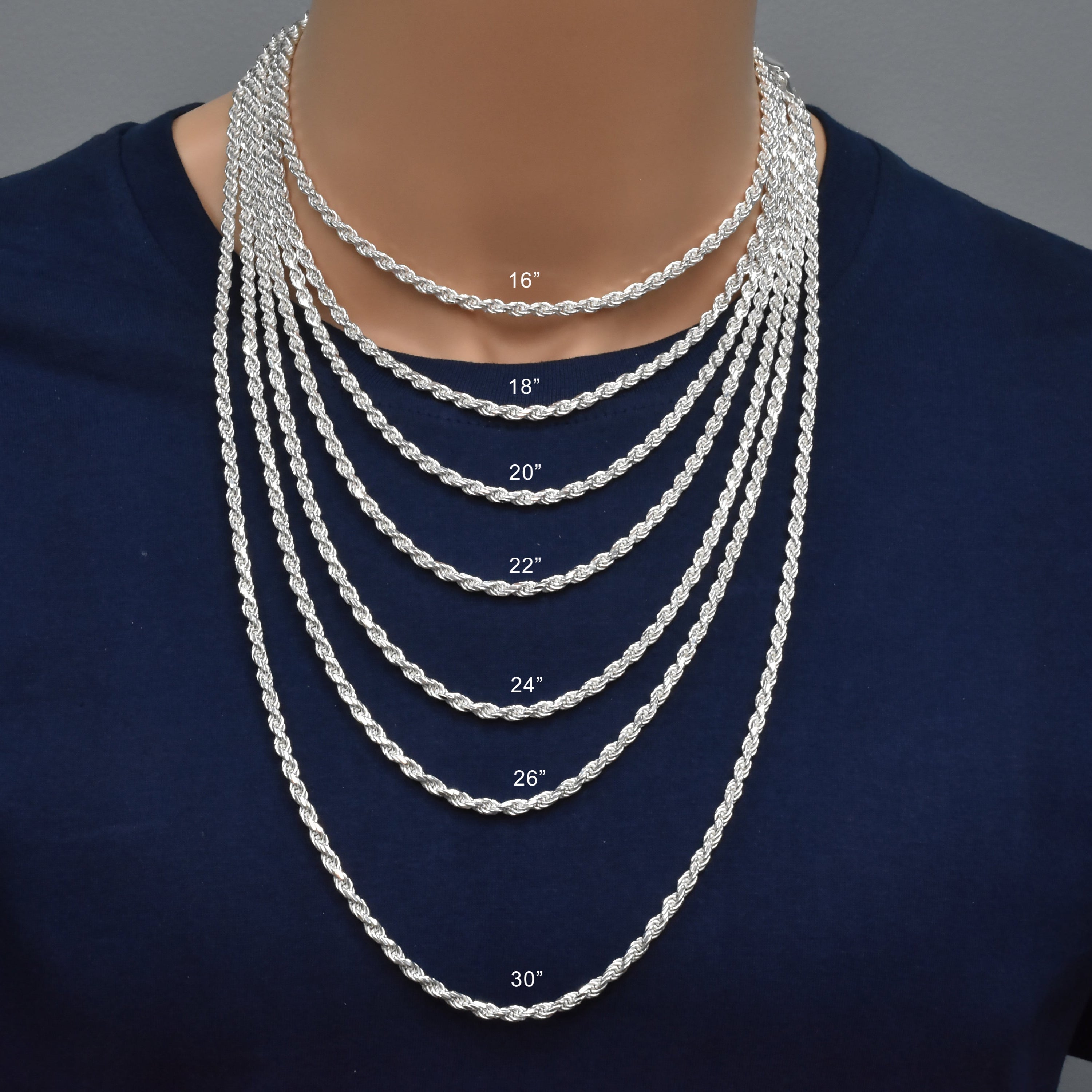 Cuerda 080 Cadena o Pulsera 3.7mm - CH528