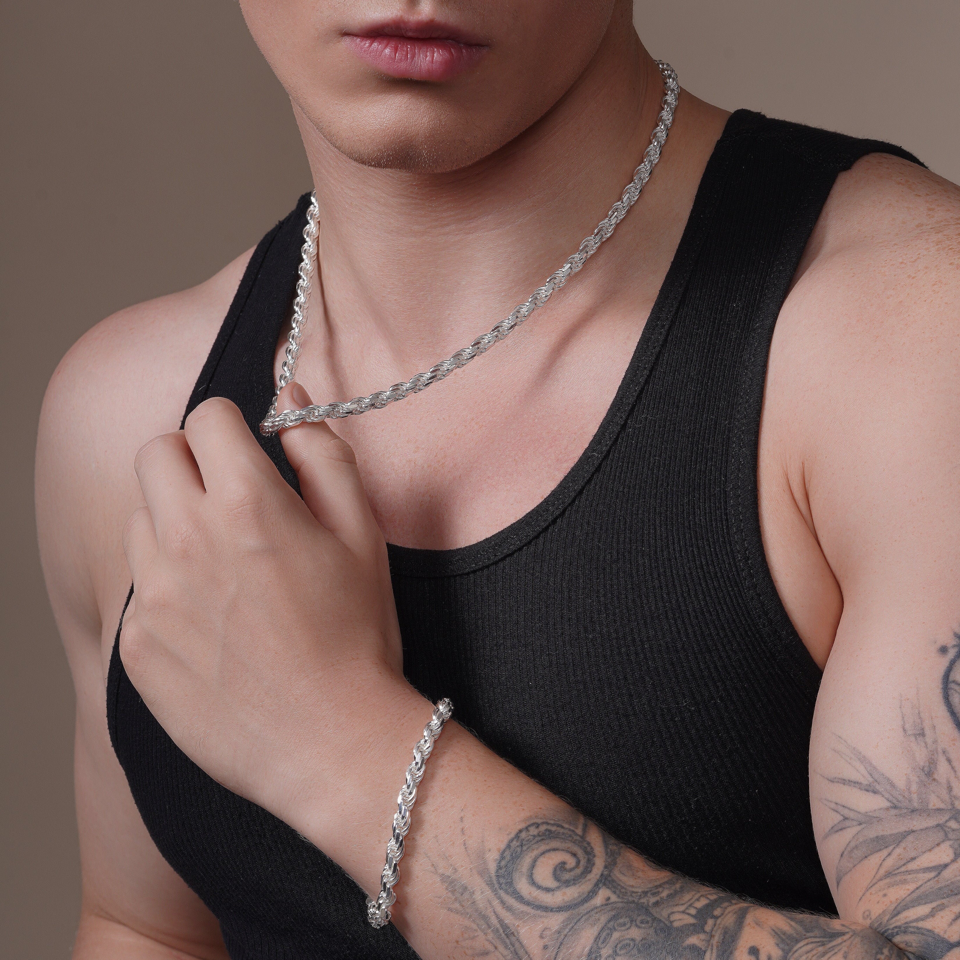 Rope 120 Chain or Bracelet 5.7mm - CH530