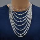 Cadena o pulsera Figaro 120 de 4,9 mm - CH606