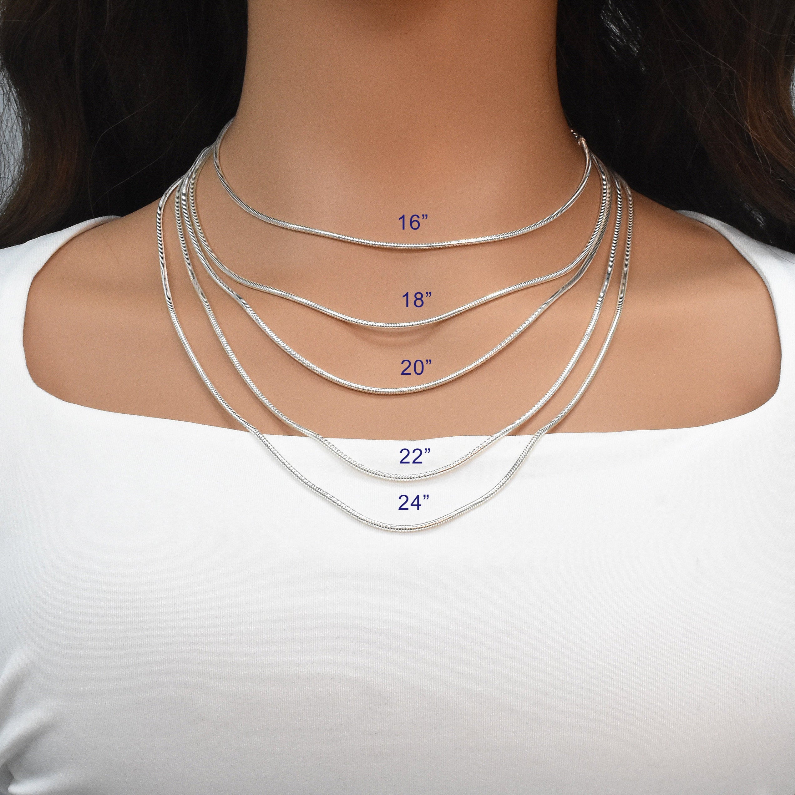 Round Snake 200 Hollow Chain 2mm - CH743