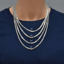 Greek Box Diamond Cut 250 Chains 4mm - CH748