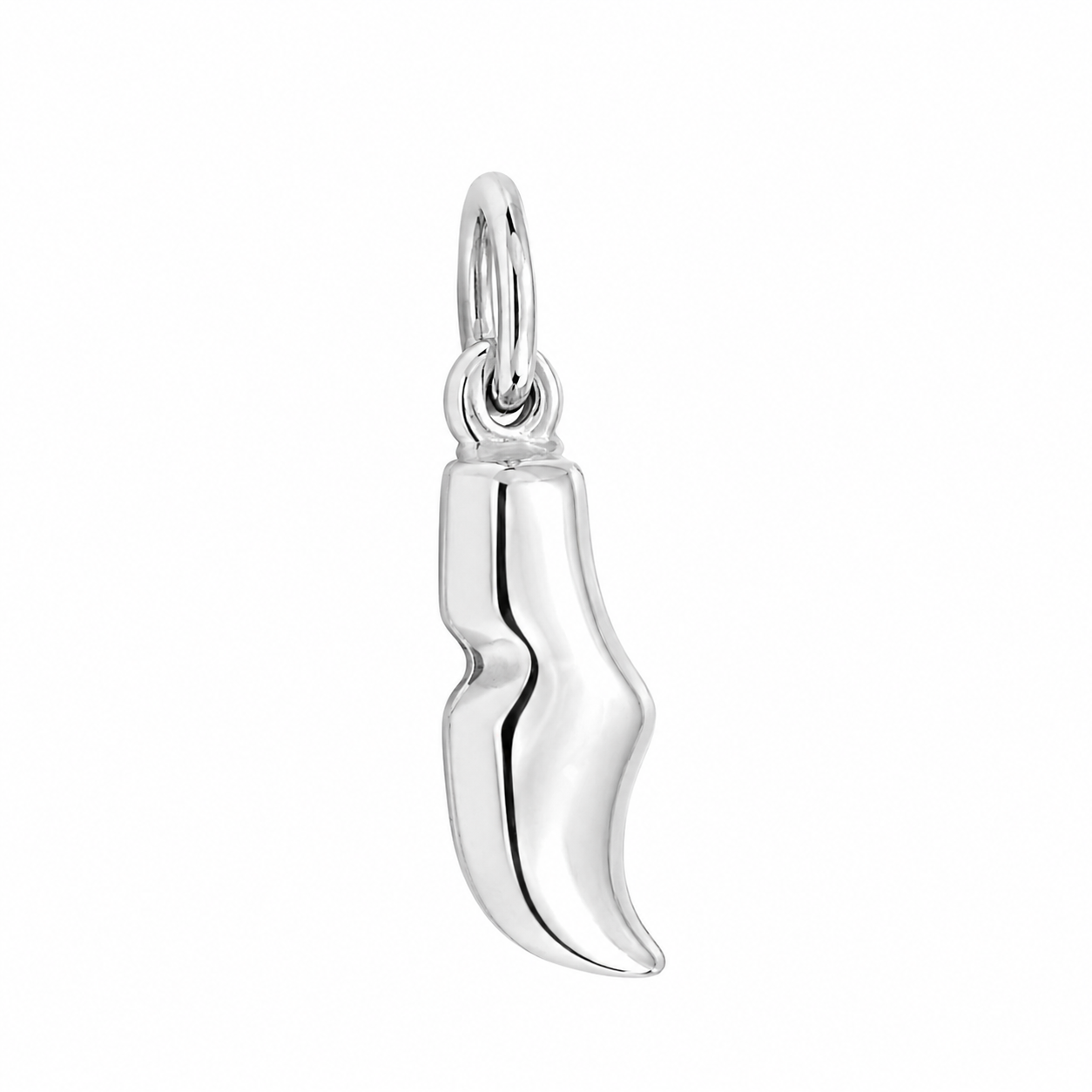 925 Sterling Silver Plain Clog Shoe Charm- CHARM00131