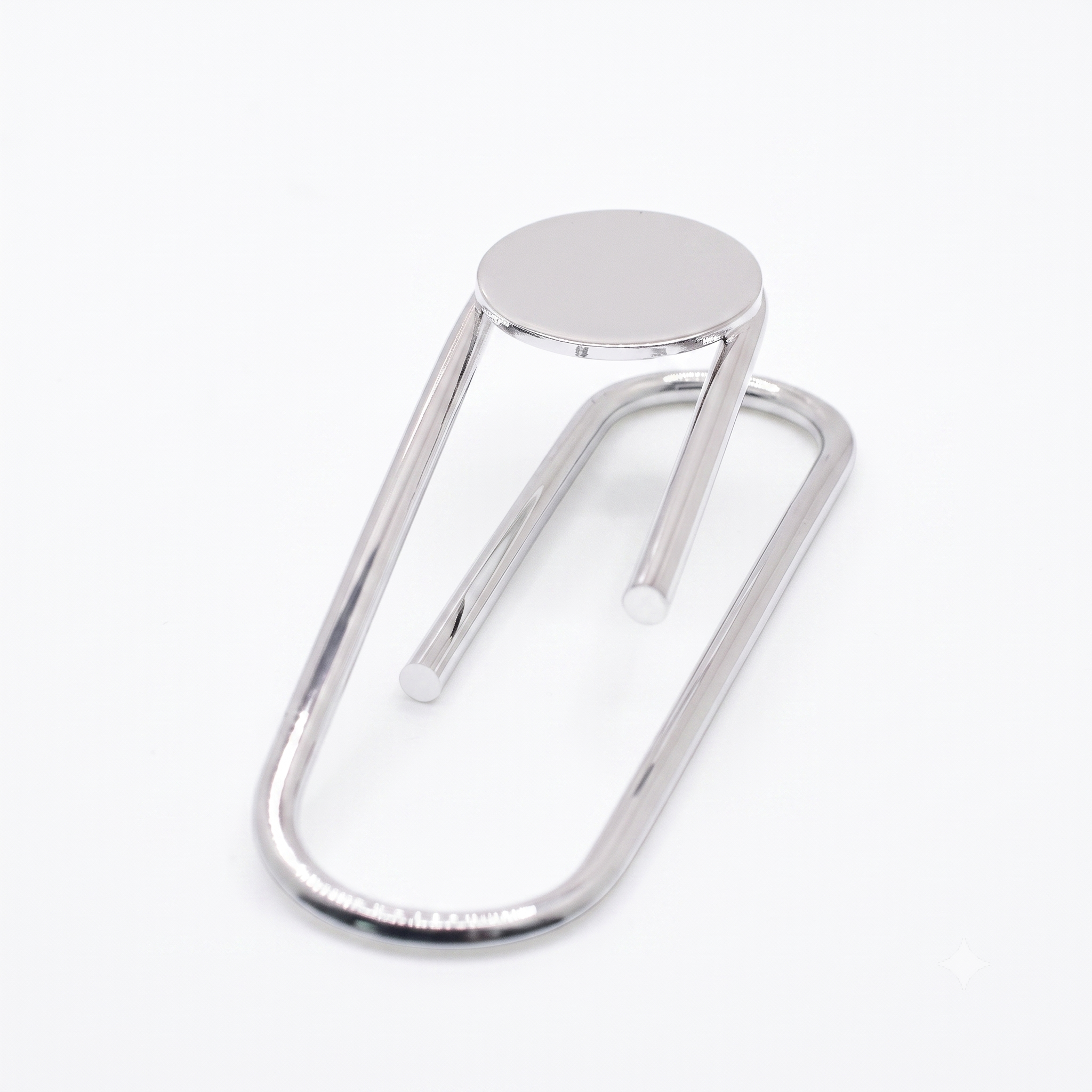 High Polished 925 Sterling Silver Paperclip Style 16mm x 60mm Moneyclip - MONEYCLIP16