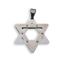 Stainless Steel Star of David Pendant - SSP00379