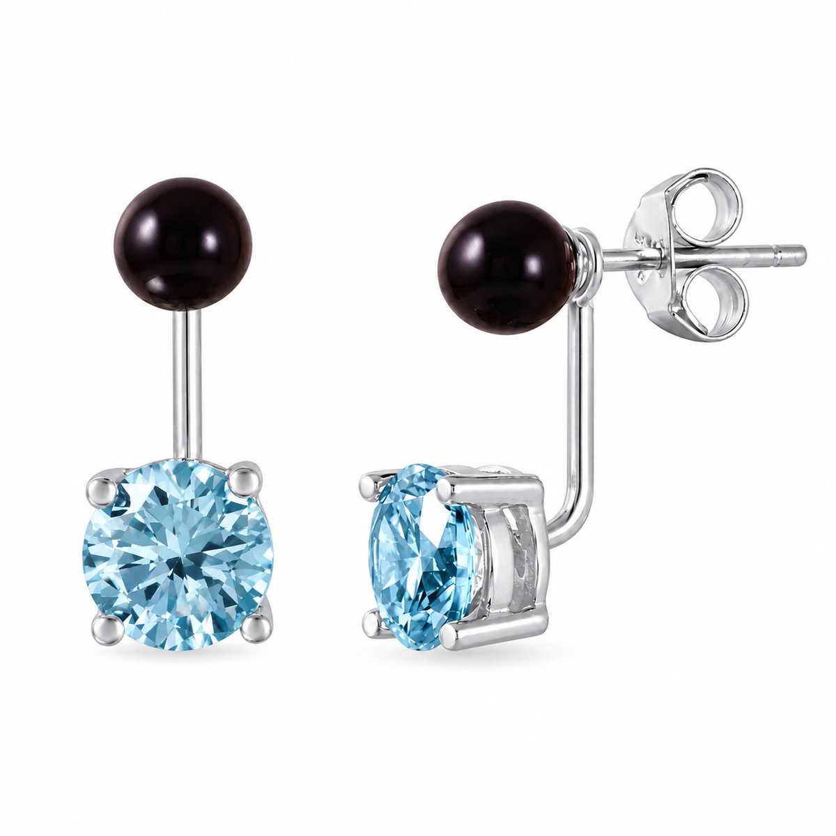 #Birthstone_March - Aquamarine
#Color_Black