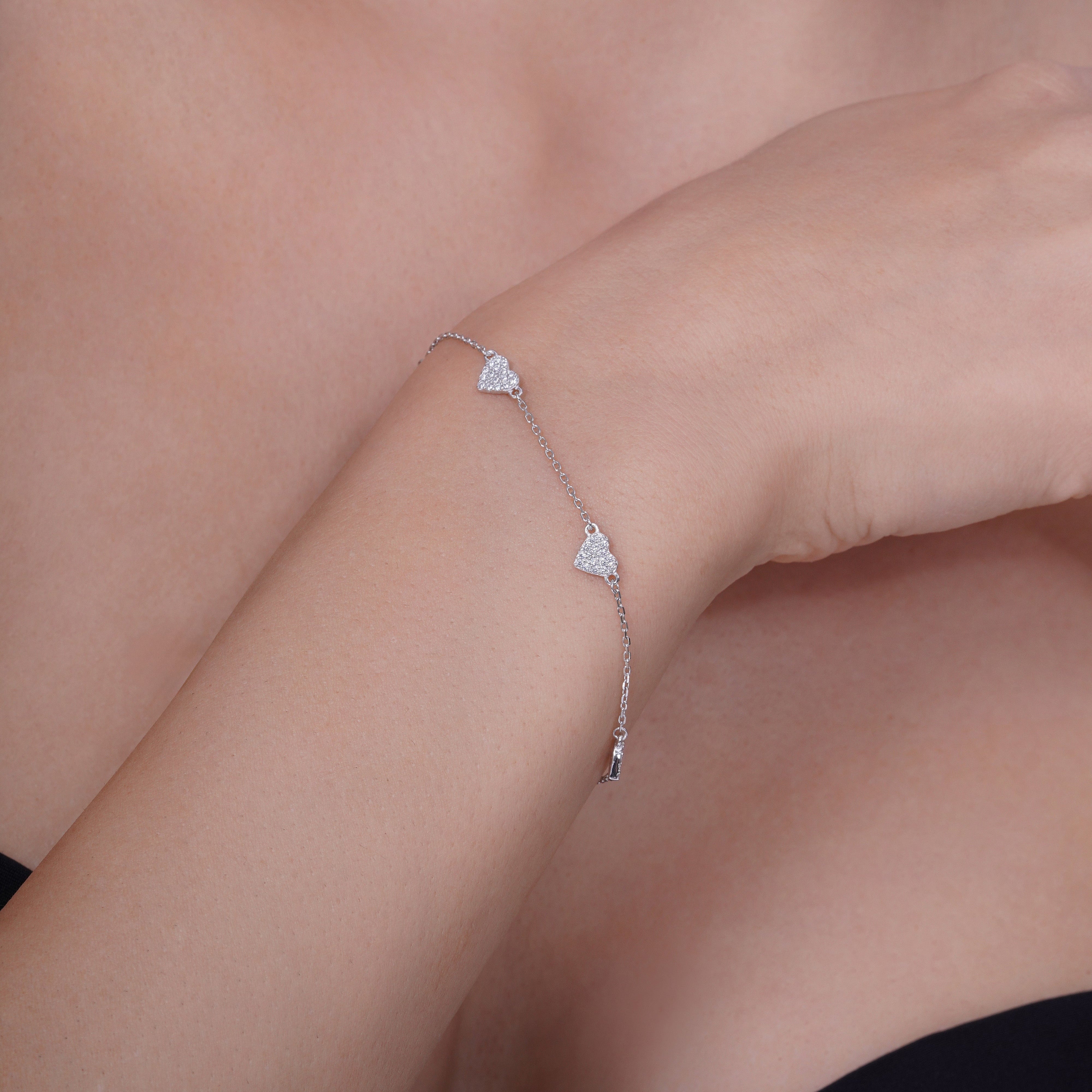 Pulsera de plata de ley 925 rodiada con eslabones cubanos de 10,6 mm - GMB00145