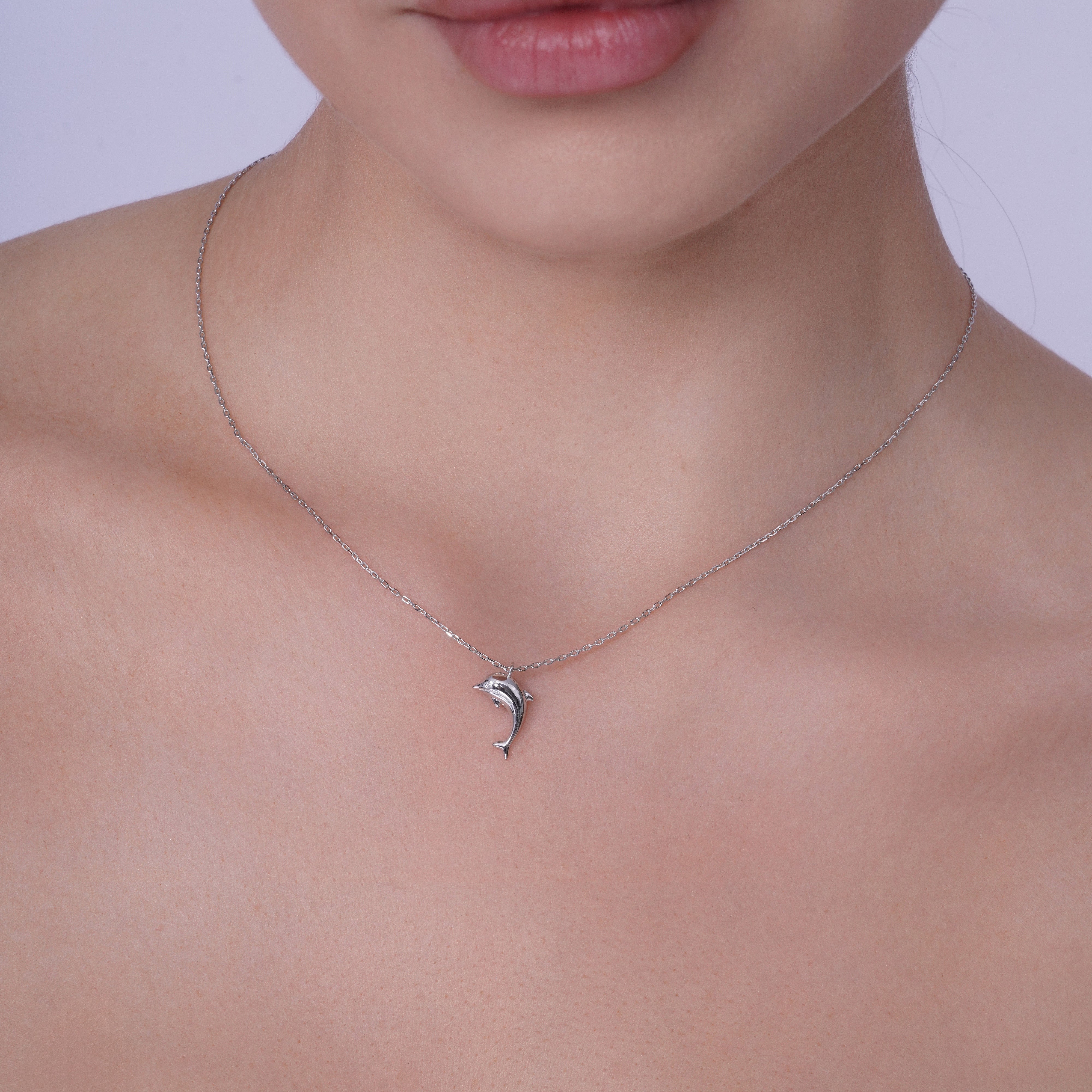 Collar ajustable de trébol de cuatro hojas de 11,2 mm en plata de ley 925 rodiada - GMN00233