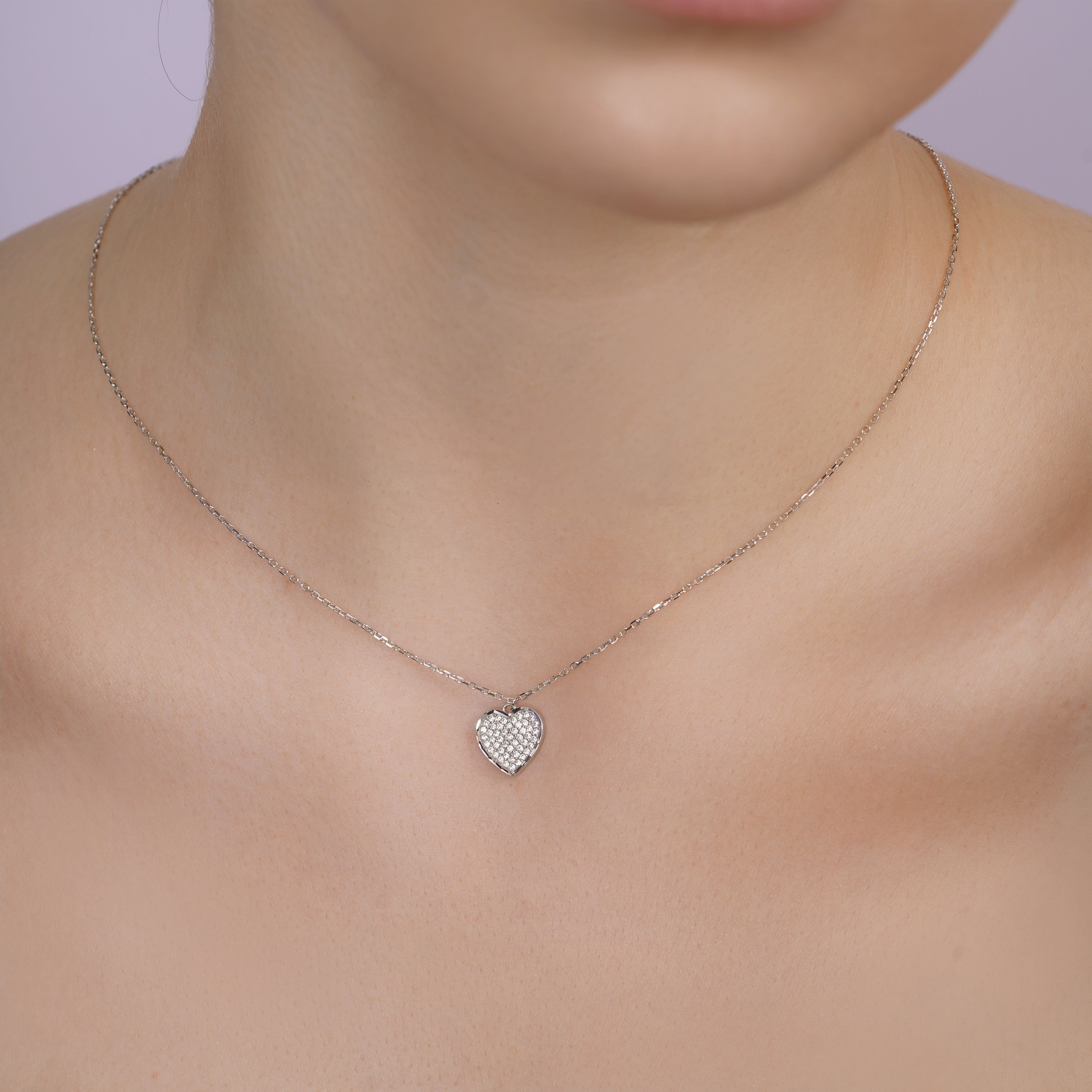 Collar ajustable de trébol de cuatro hojas de 11,2 mm en plata de ley 925 rodiada - GMN00233