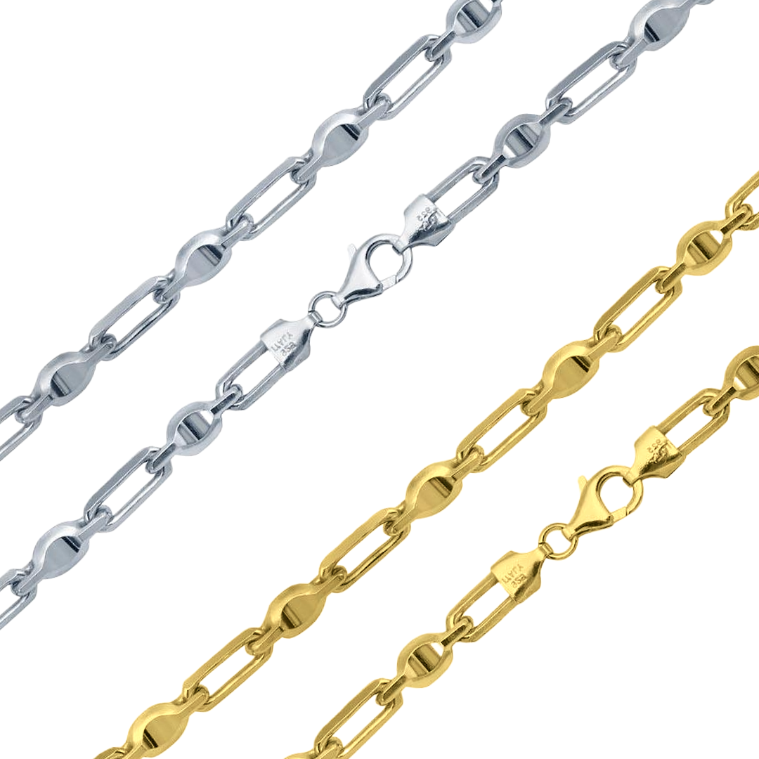 925 Sterling Silver Heshe Max Chain