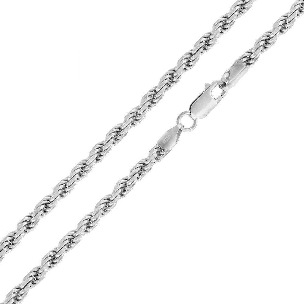 925 Sterling Silver Flex Rope Chain or Bracelet