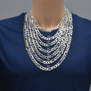 Figaro 250 Chain or Bracelet 10mm - CH610