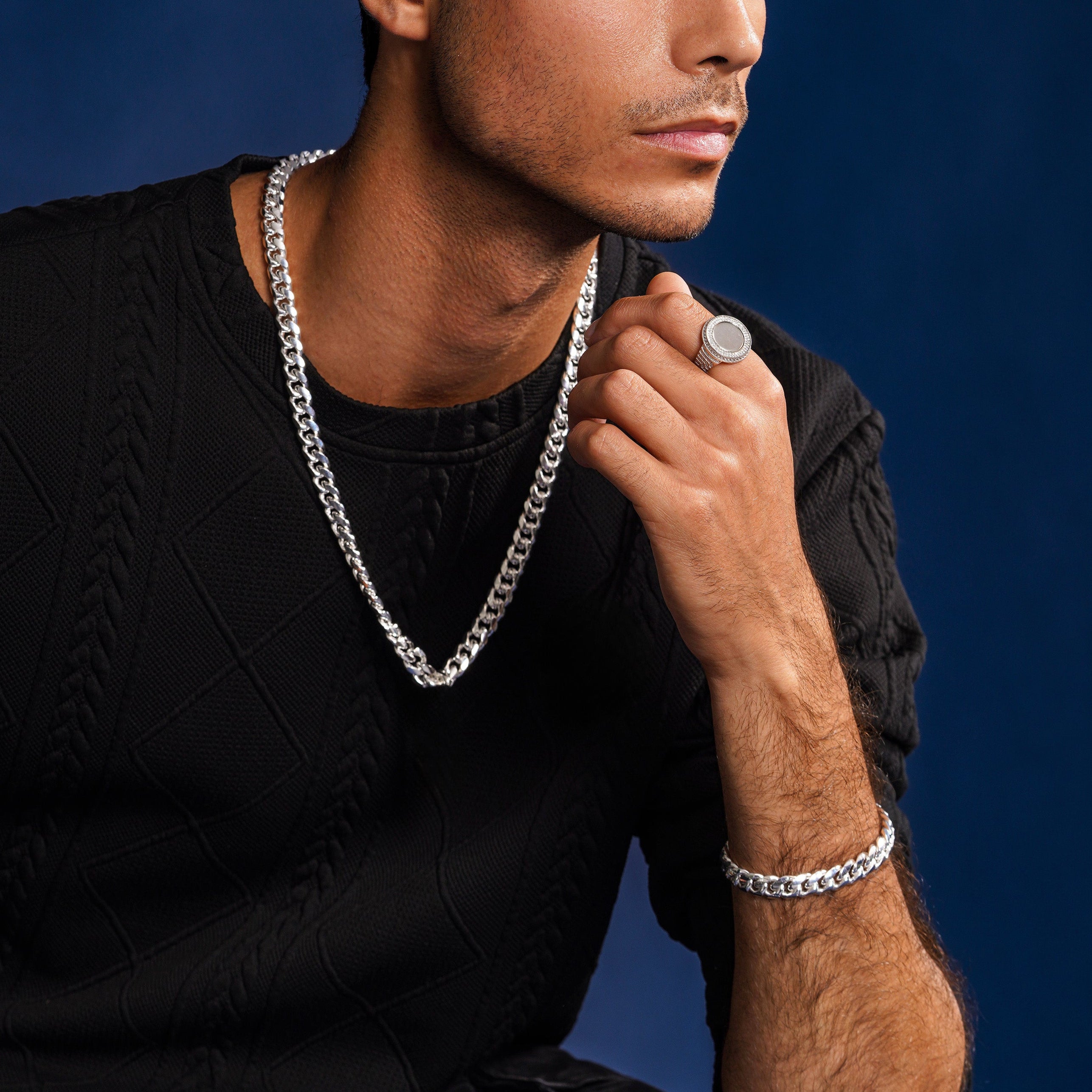 Miami Cuban 300 10.9mm Chain or Bracelet Box Lock - CH683