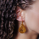 925 Sterling Silver Pear Shaped Italian Earring - ECE00013 | ECE00016