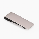 Pinza para billetes clásica de acero inoxidable rodiado (18,5 mm x 57 mm) - SSM00020