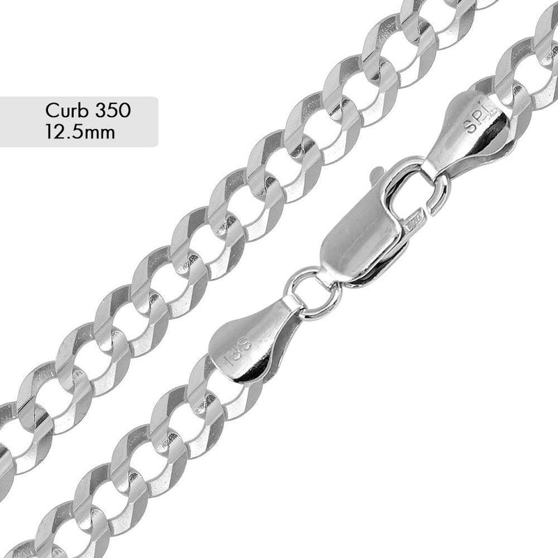 Curb 350 Chain or Bracelet 12.5mm - CH623