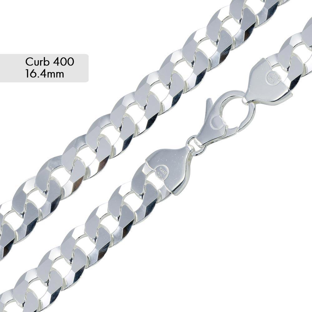 Cadena o pulsera Curb 400 16,4 mm - CH623A