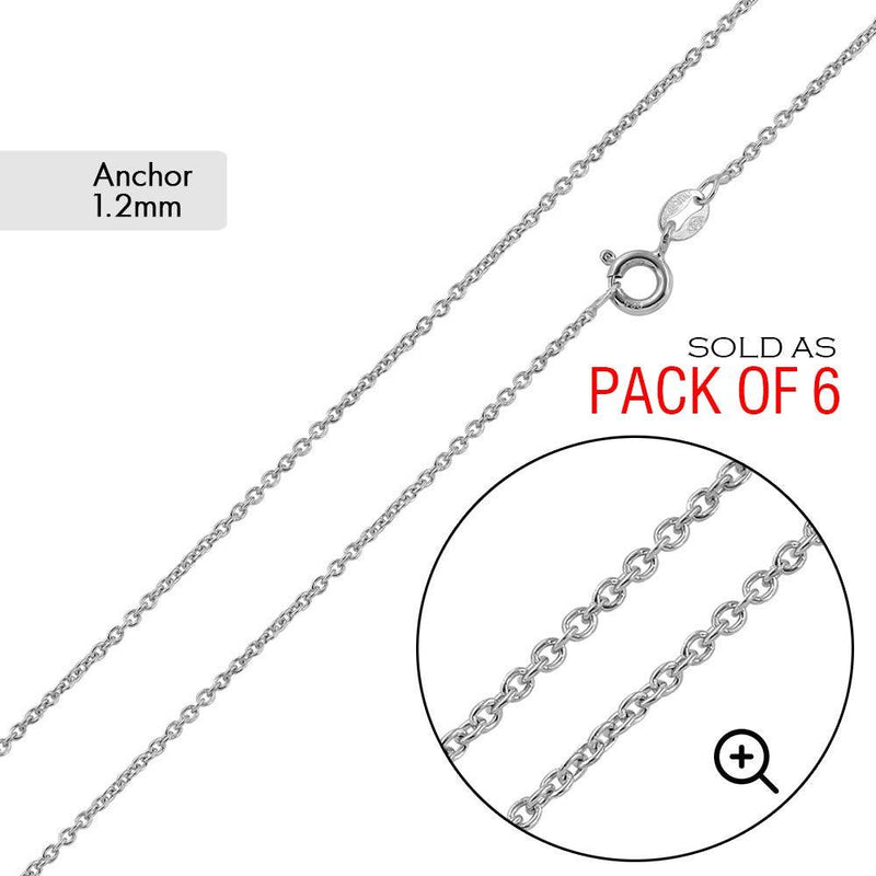 Anchor 030 Chain 1.2mm (Pk of 6) - CH718