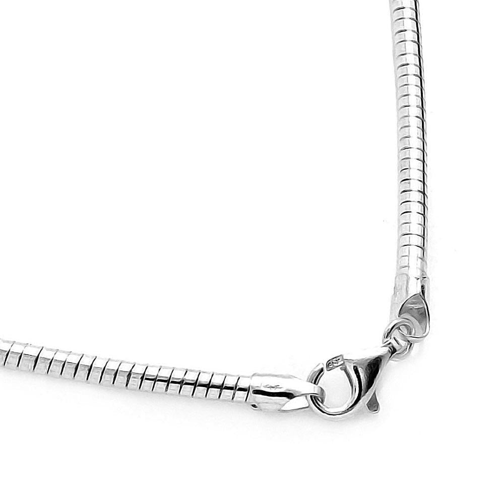 Round Omega 200 Chains 2mm - CH810 | Silver Palace Inc. #plating_basic non-plated