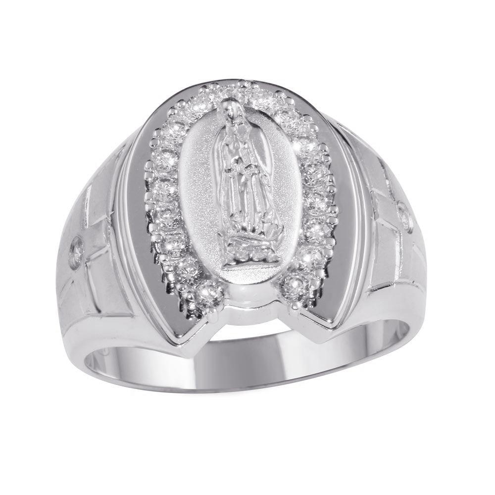 Our lady of guadalupe clearance silver ring