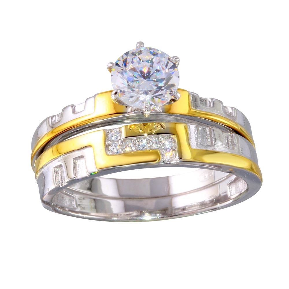 Anillo Boda Compromiso Anillo De Plata 925 Con Circonitas Cúbicas - Para Mujer, Tallas 6-10, Ideal Como Anillo De Compromiso O Regalo Monedas Arabes De Plata