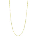 Silver 925 Gold Plated Paperclip Chain Necklace - ITN00152-GP | Silver Palace Inc.