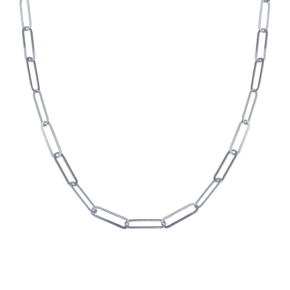 996 - Silver Paperclip Chain