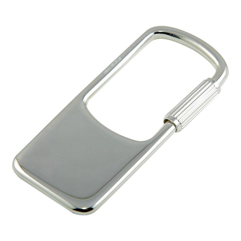 Silver 925 High Polished Screw Keychain - KEYCHAIN25 | Silver Palace Inc.