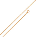 Silver 925 Rose Gold Plated Round Snake 025 Chains 1mm - CH160 RGP | Silver Palace Inc.