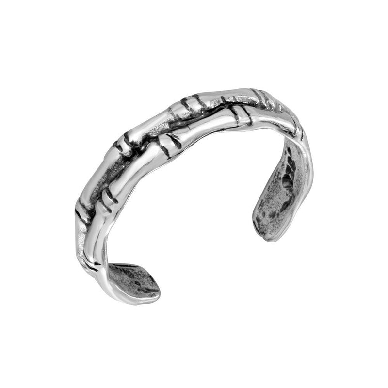 Silver 925 Bone Adjustable Toe Ring - TR236-A | Silver Palace Inc.