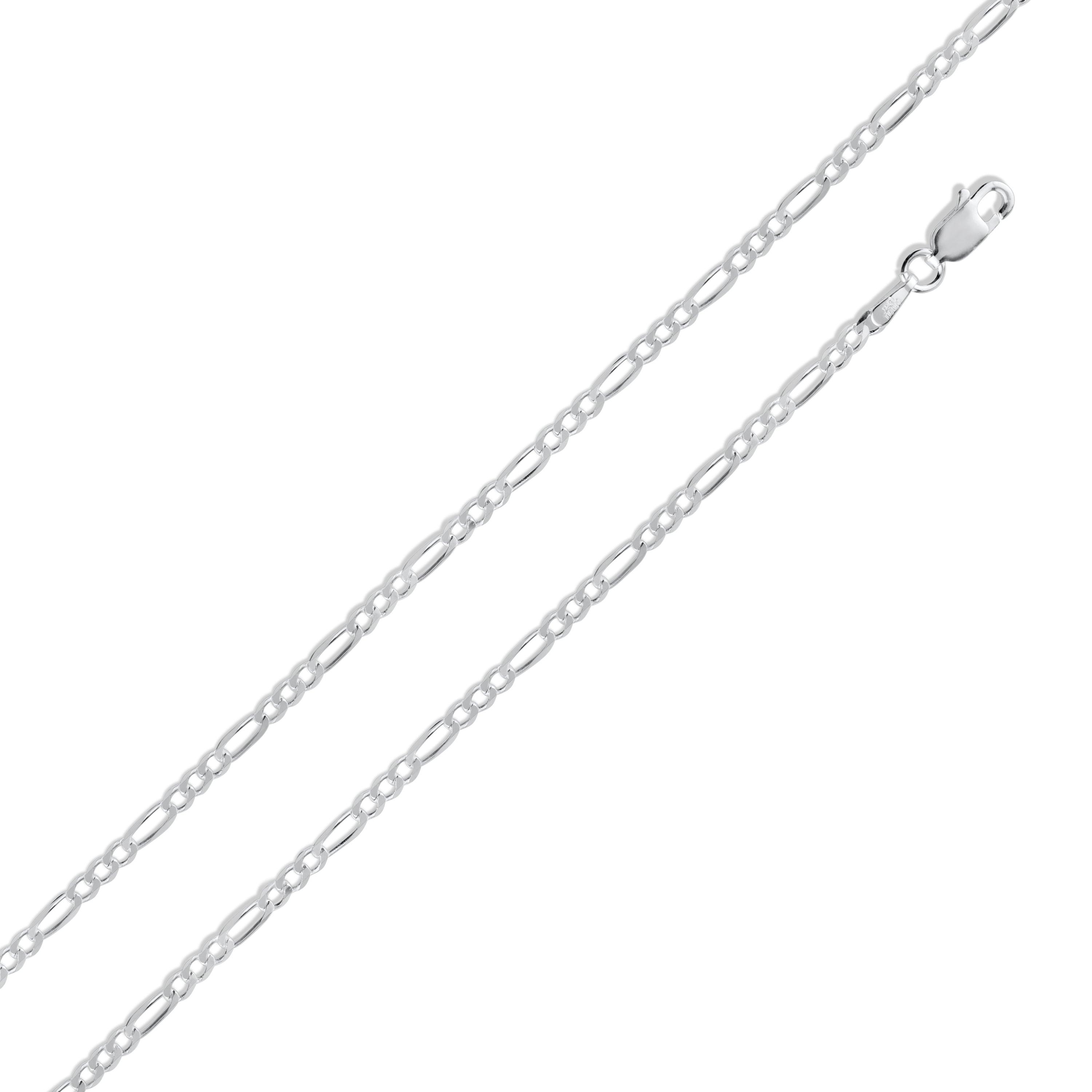 Silver Necklace Chains Bulk Jewelry Making Supplies Set Assorted