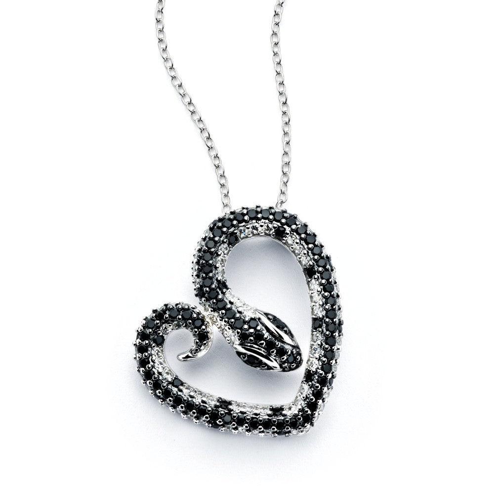 Necklace - 925 Plated - Snake Necklace - 925 Plated - Snake