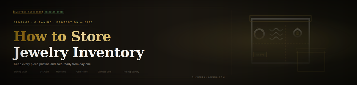 How to Store Jewelry Inventory and Keep It Pristine