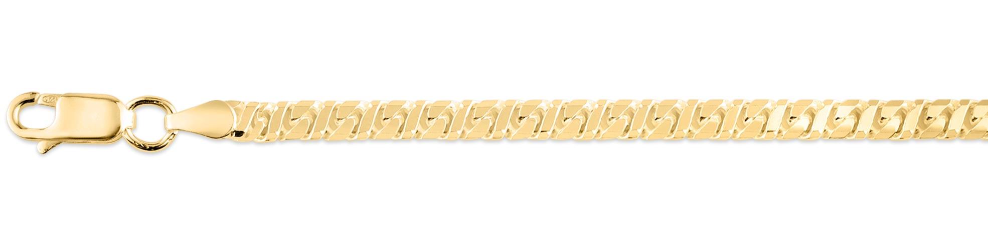 Sterling Silver Gold Plated Dollar Cuban Chains