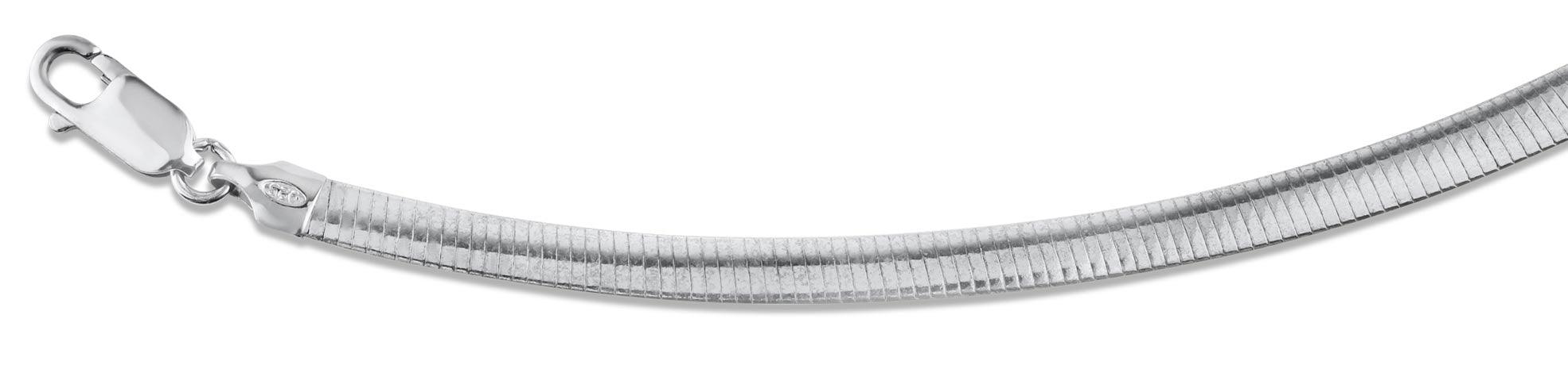 Sterling Silver Flat Omega Chains