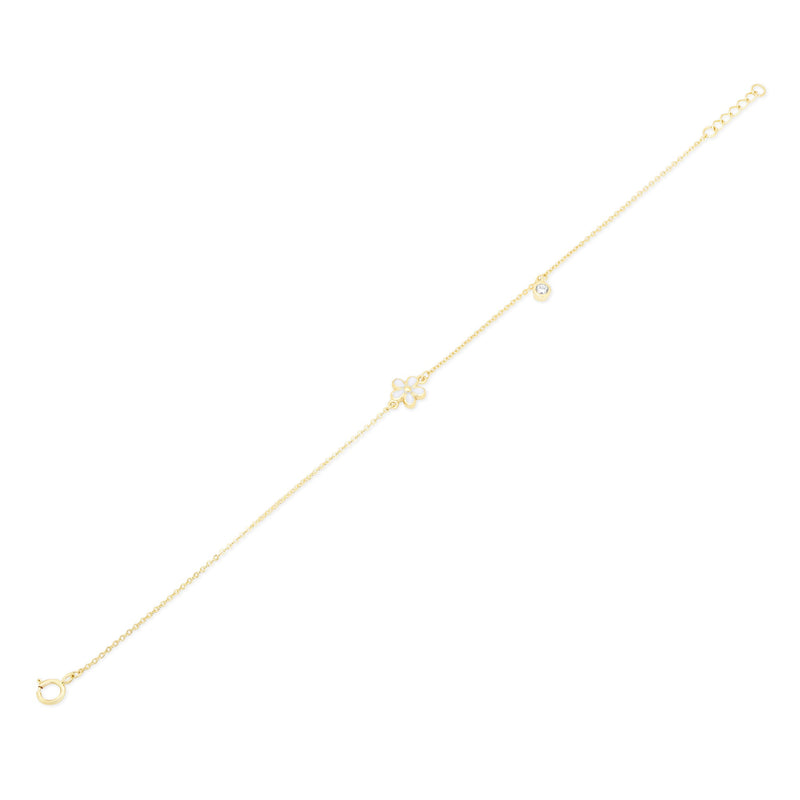 14P00149. - Colgante de oro amarillo de 14 quilates con detalle de corazón de niño sonriente