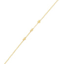 14P00149. - Colgante de oro amarillo de 14 quilates con detalle de corazón de niño sonriente