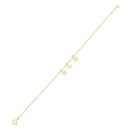 14P00149. - Colgante de oro amarillo de 14 quilates con detalle de corazón de niño sonriente