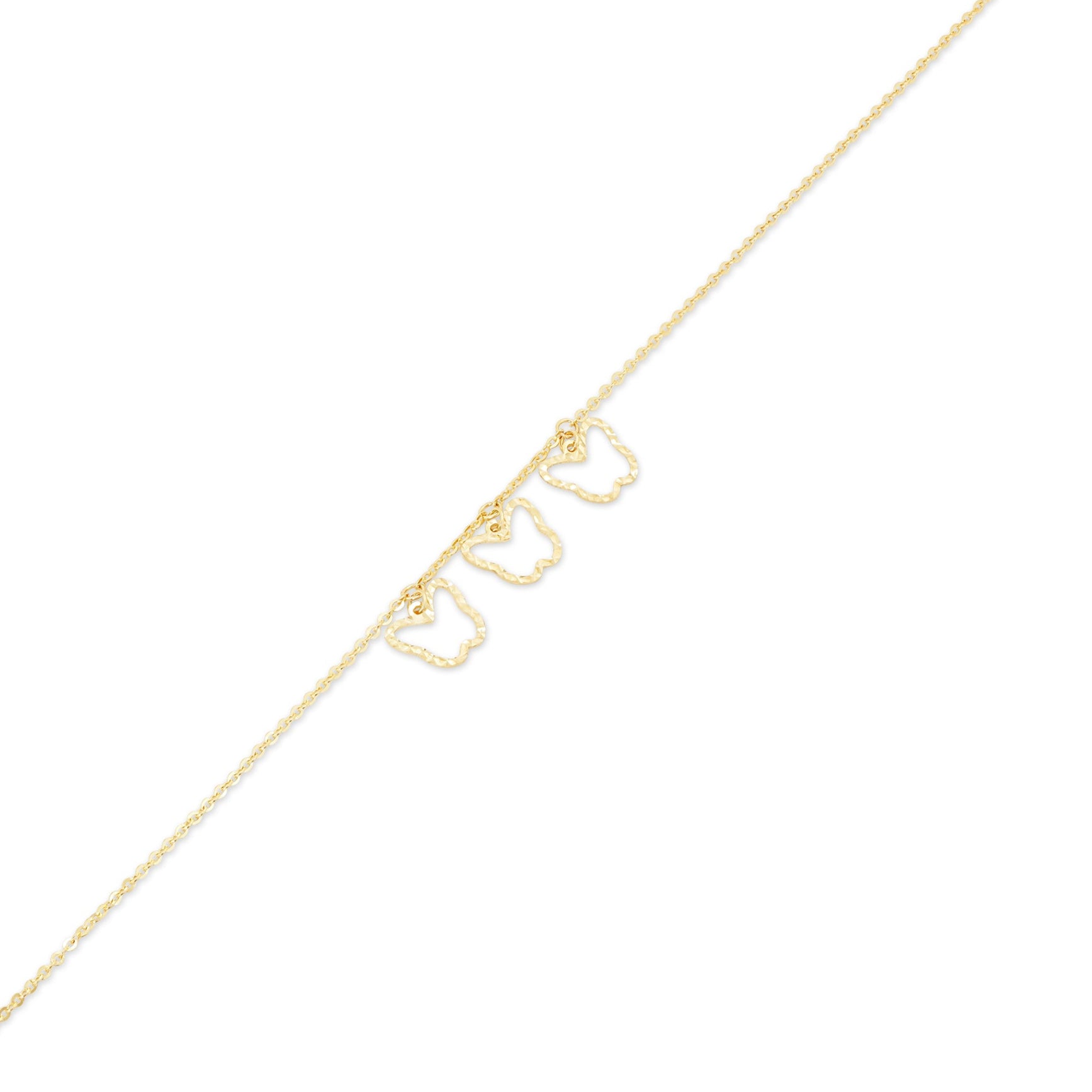 14P00149. - Colgante de oro amarillo de 14 quilates con detalle de corazón de niño sonriente