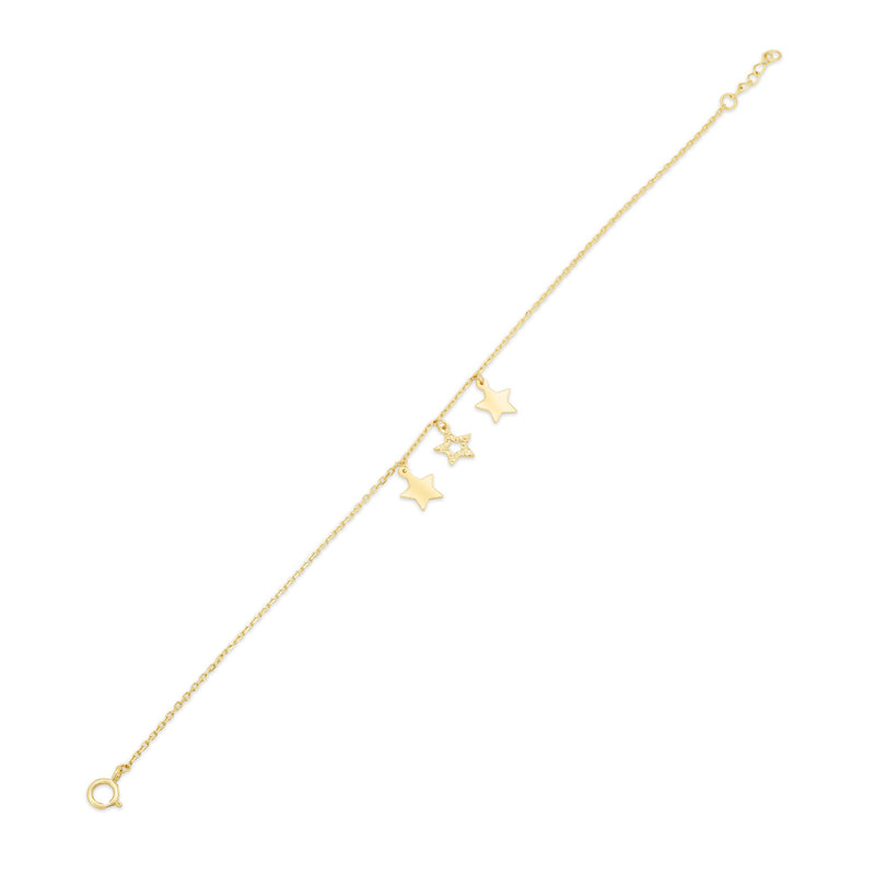 14P00149. - Colgante de oro amarillo de 14 quilates con detalle de corazón de niño sonriente
