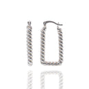 Pendientes de tuerca con circonita cúbica de insectos chapados en oro de plata 925 - STE01282