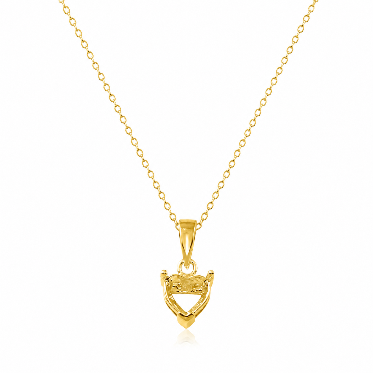 #Stone Setting_1 Stone #Plating_Gold