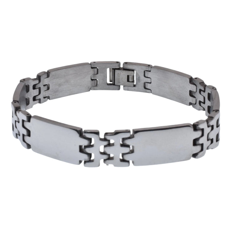 Stainless Steel Watch Style Design 12mm Bracelet - BJB00829